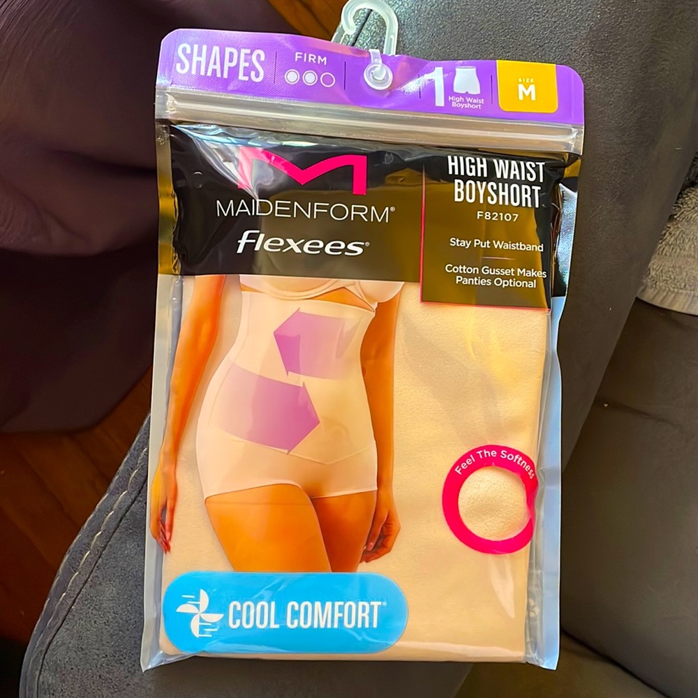 Maidenform Flexees high waist boyshort Medium